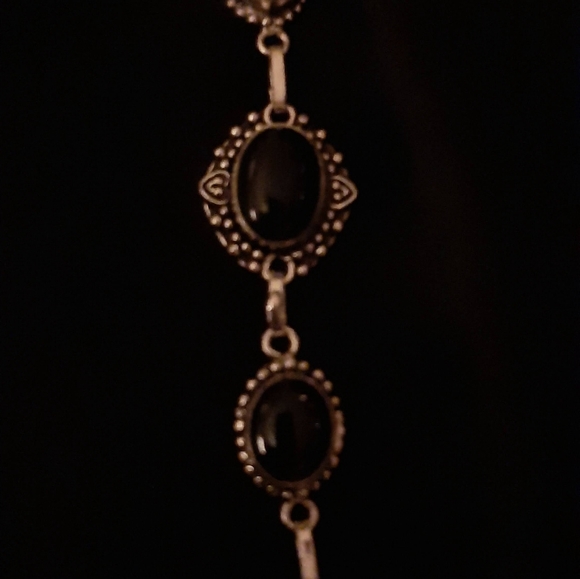 ❤Black Onyx Bracelet-❤Beautiful! - Picture 5 of 8